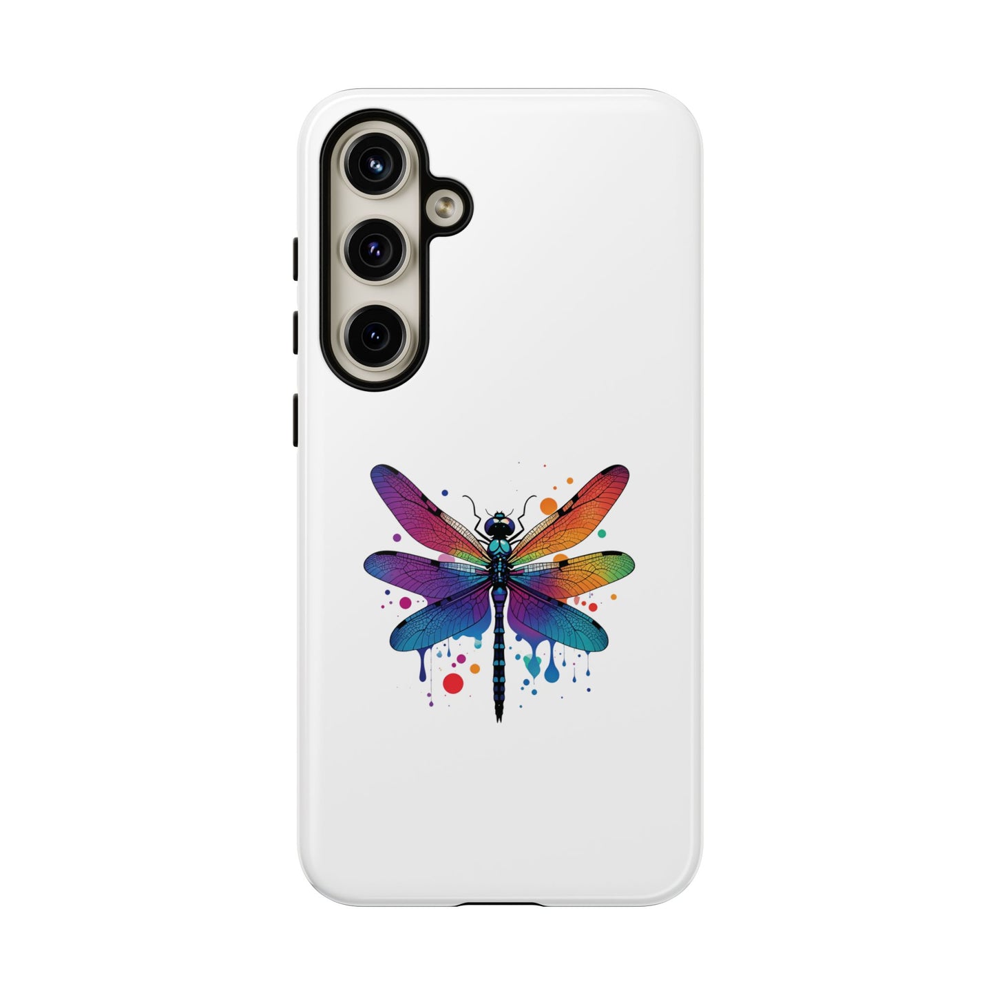 Vibrant Dragonfly Phone Case - Tough Protection with Colorful Design
