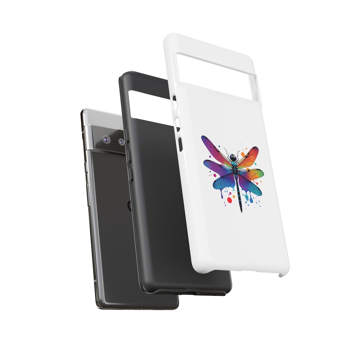 Vibrant Dragonfly Phone Case - Tough Protection with Colorful Design
