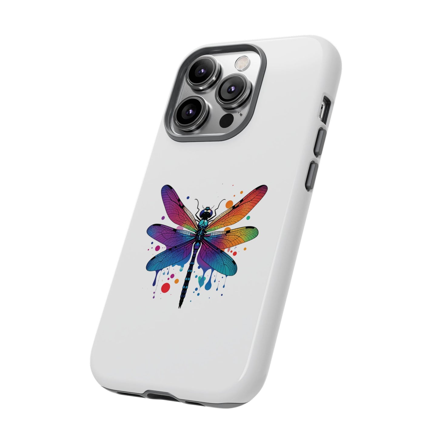 Vibrant Dragonfly Phone Case - Tough Protection with Colorful Design