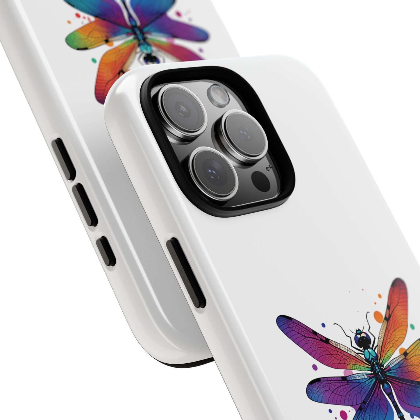 Vibrant Dragonfly Phone Case - Tough Protection with Colorful Design