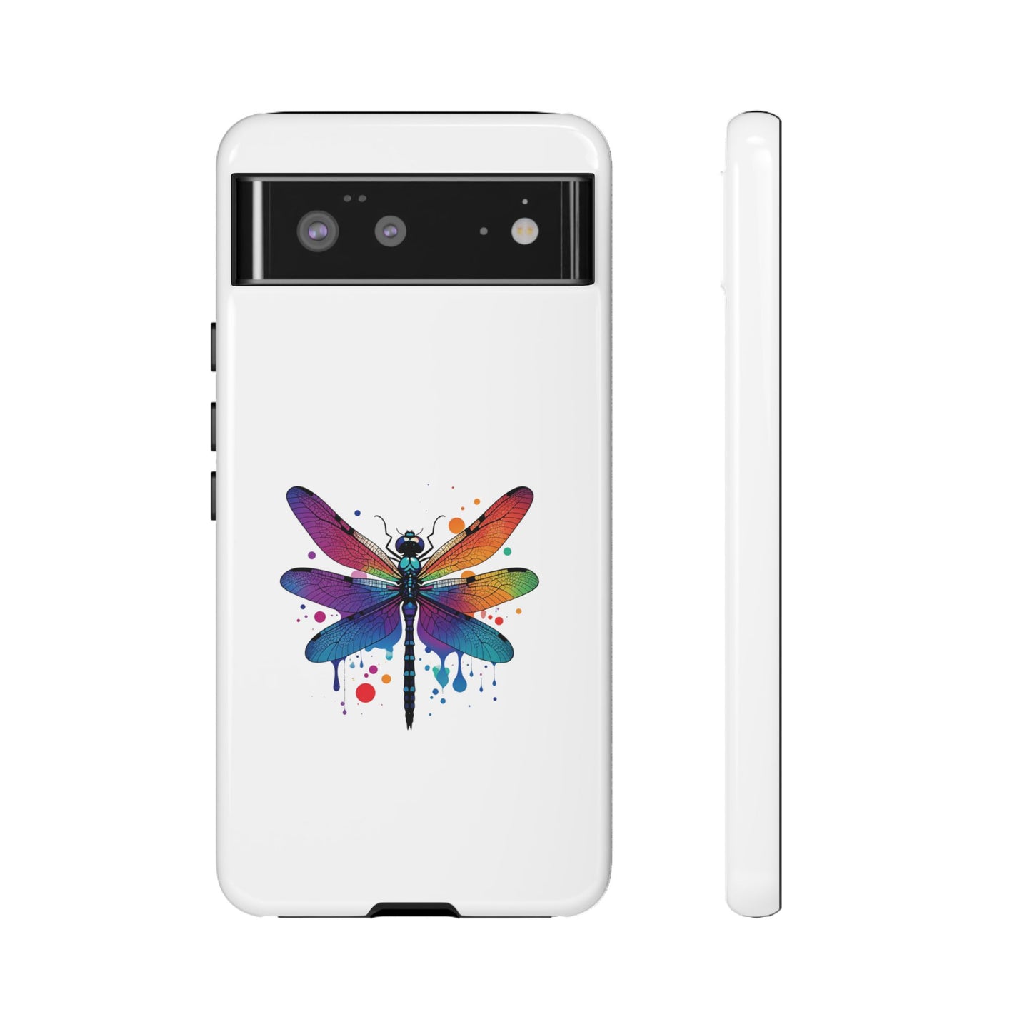 Vibrant Dragonfly Phone Case - Tough Protection with Colorful Design