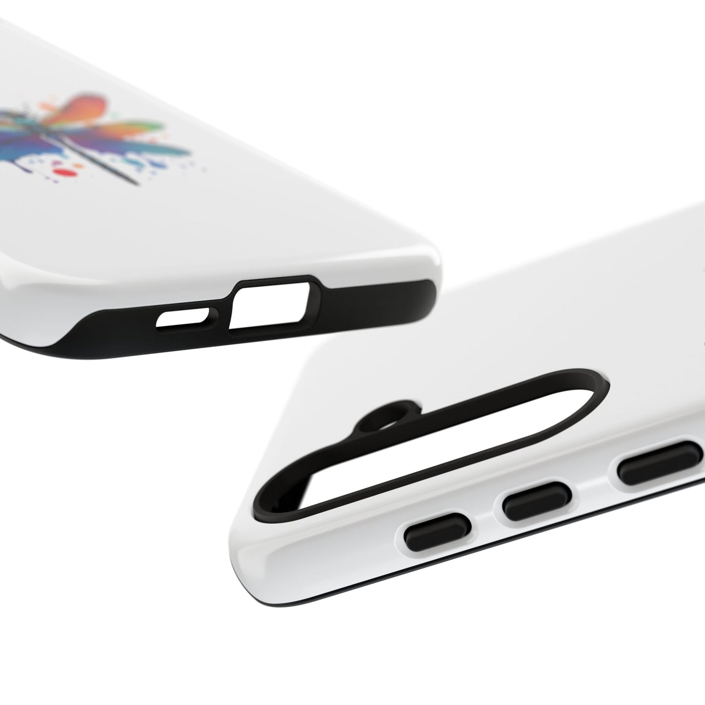 Vibrant Dragonfly Phone Case - Tough Protection with Colorful Design