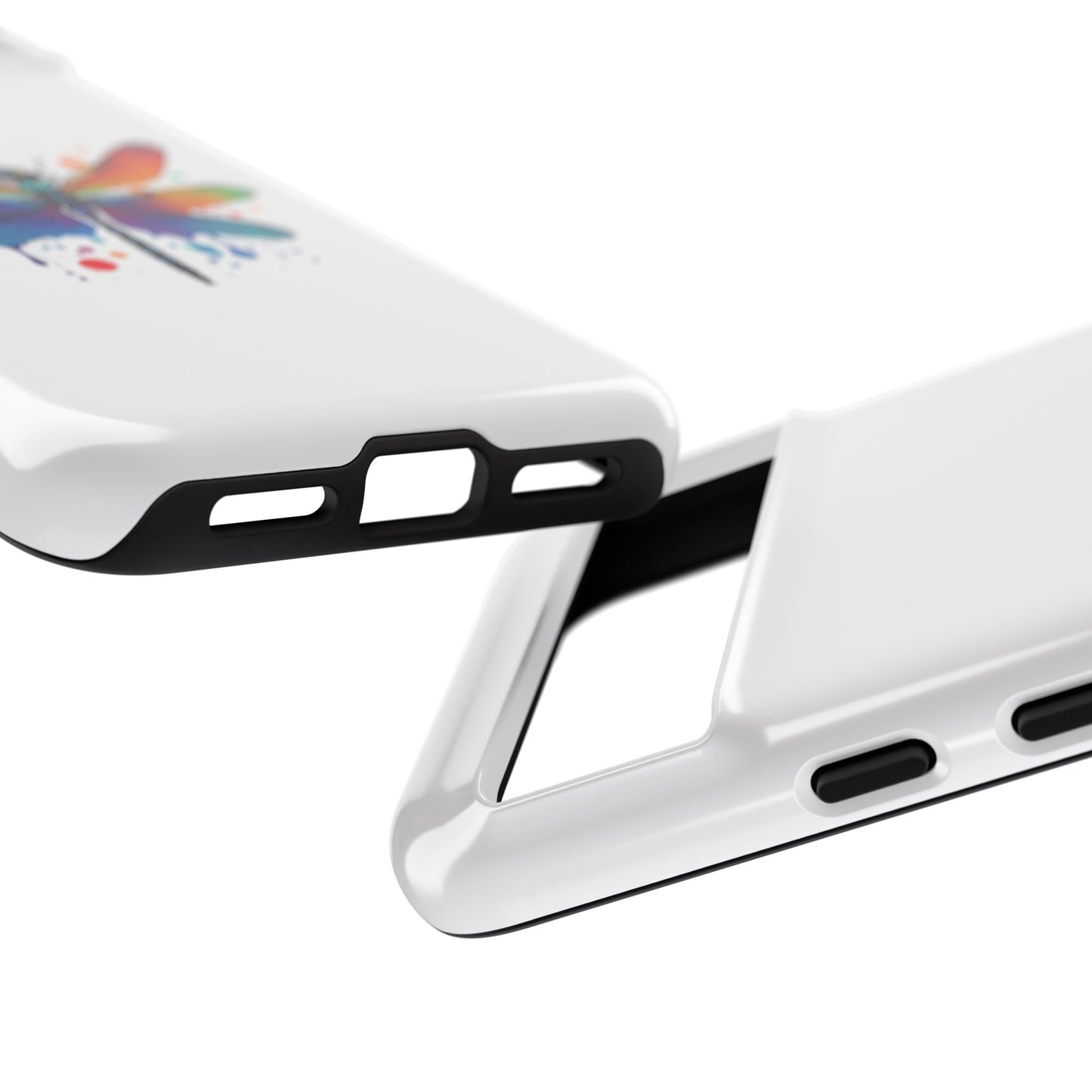 Vibrant Dragonfly Phone Case - Tough Protection with Colorful Design
