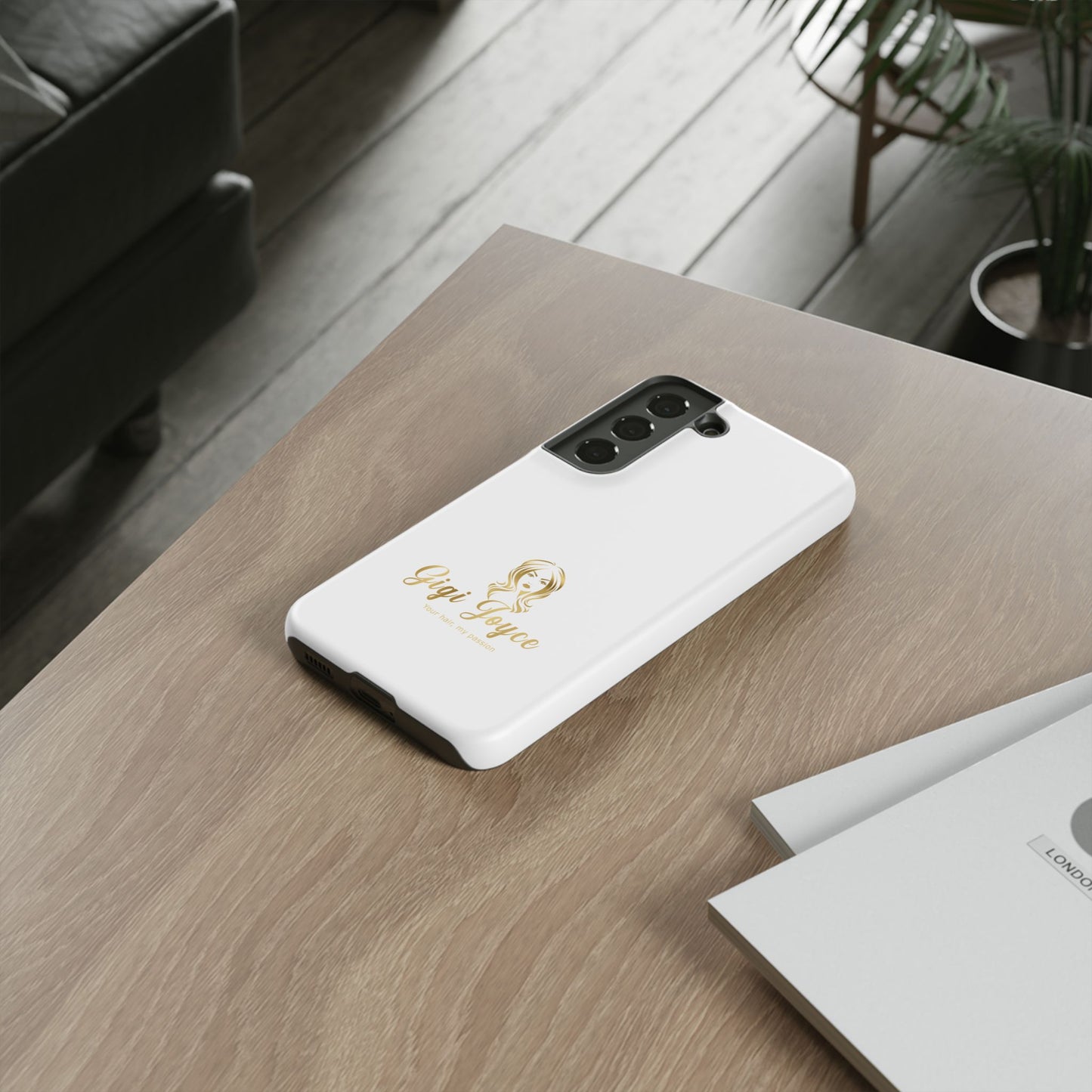 Capa de celular resistente personalizada - Gigi Joyce - Protetor estiloso para sua paixão