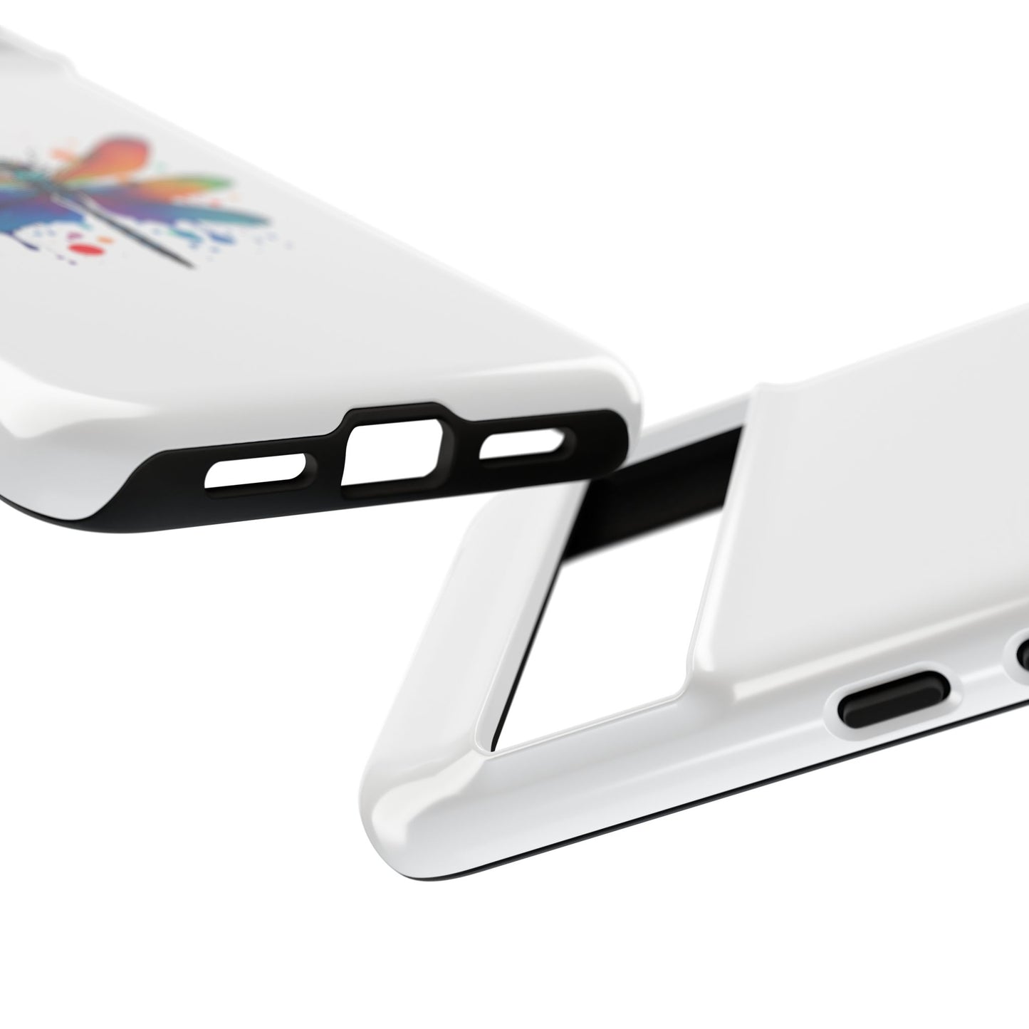 Vibrant Dragonfly Phone Case - Tough Protection with Colorful Design
