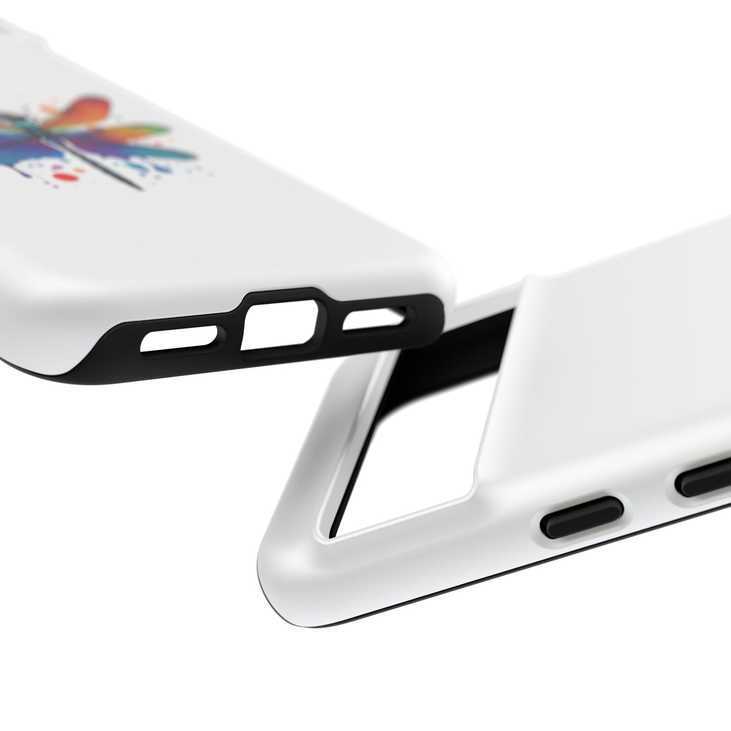 Vibrant Dragonfly Phone Case - Tough Protection with Colorful Design