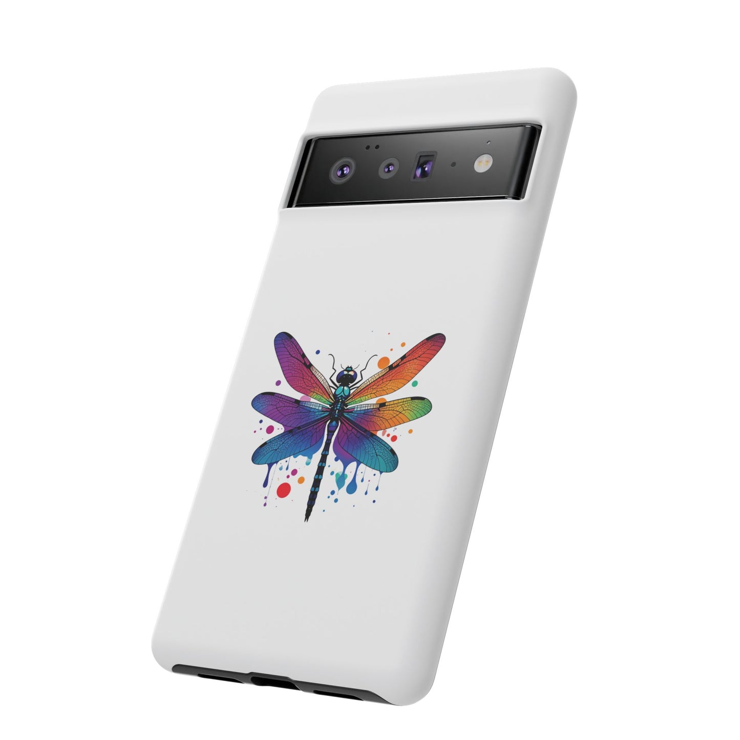 Vibrant Dragonfly Phone Case - Tough Protection with Colorful Design