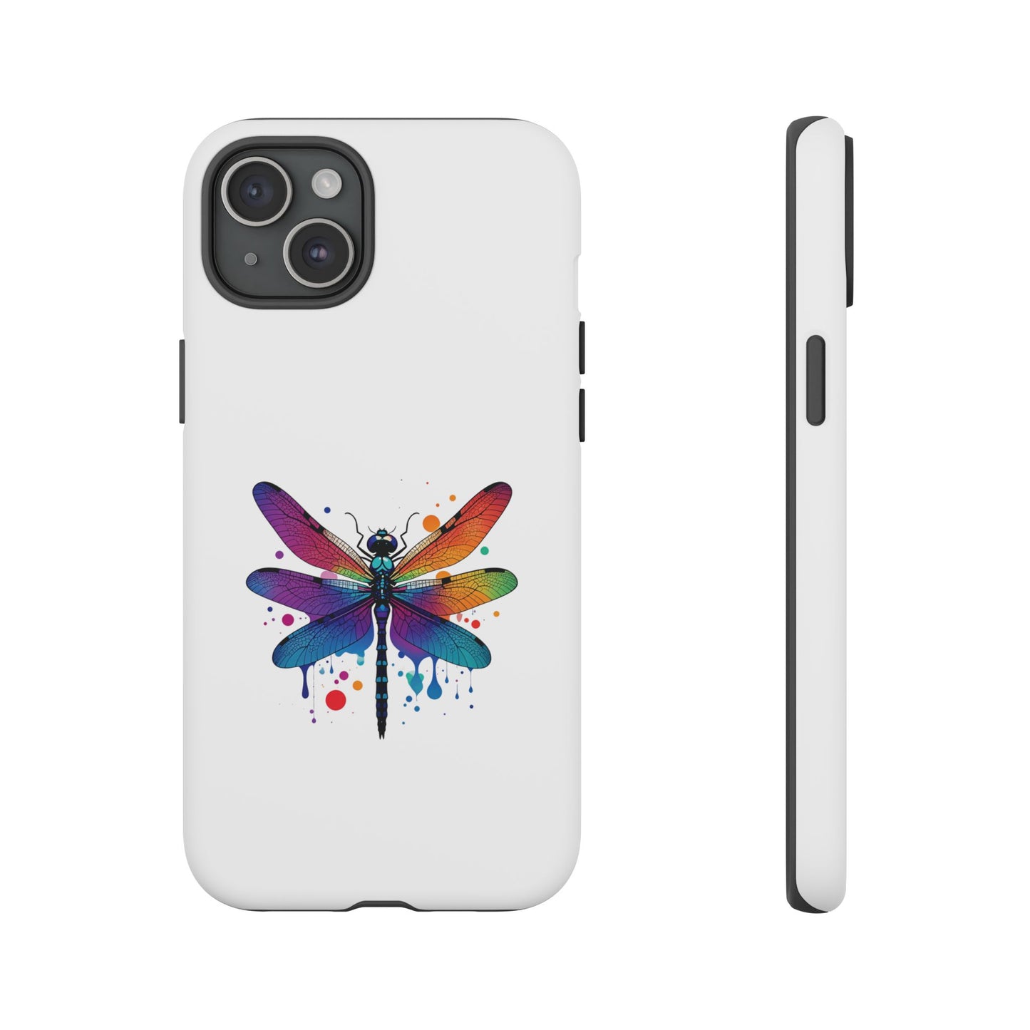 Vibrant Dragonfly Phone Case - Tough Protection with Colorful Design