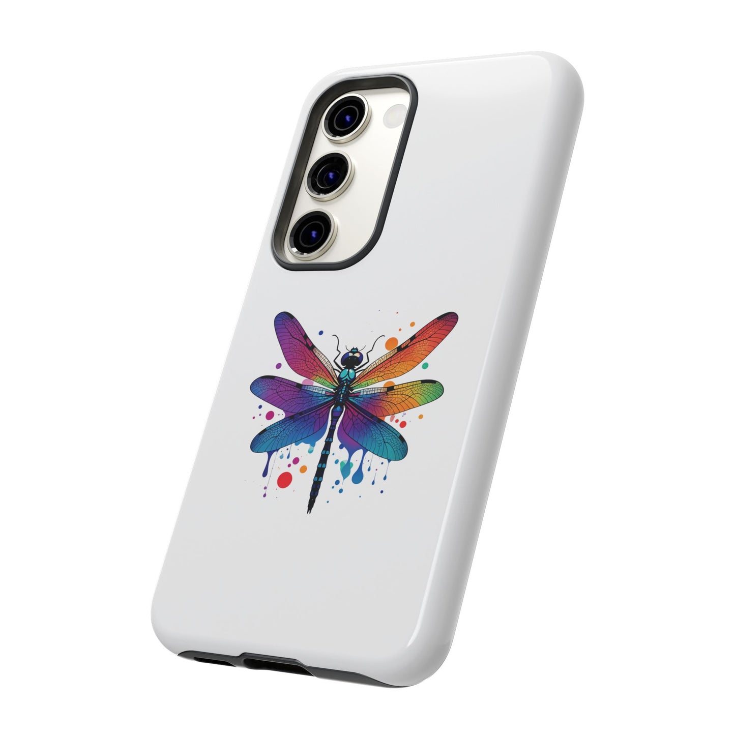 Vibrant Dragonfly Phone Case - Tough Protection with Colorful Design