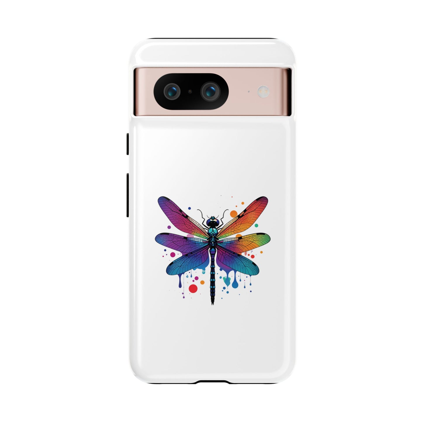 Vibrant Dragonfly Phone Case - Tough Protection with Colorful Design