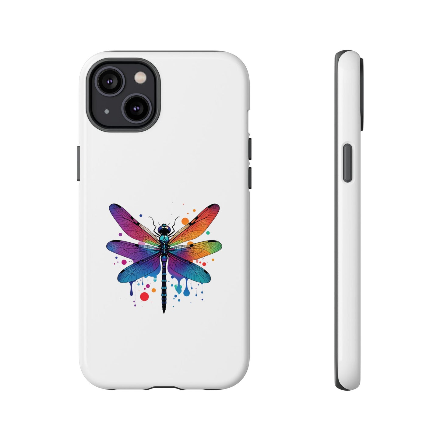 Vibrant Dragonfly Phone Case - Tough Protection with Colorful Design