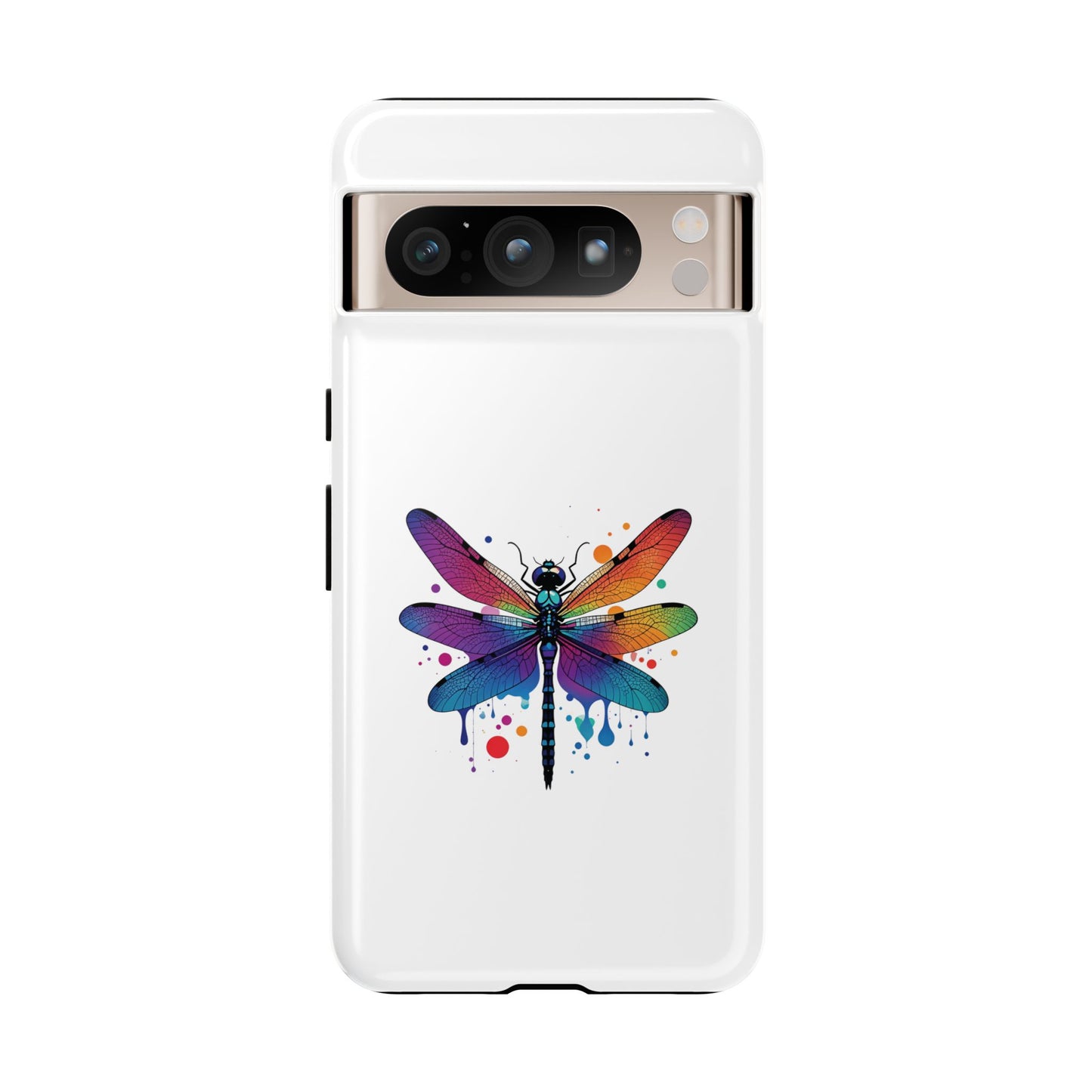 Vibrant Dragonfly Phone Case - Tough Protection with Colorful Design