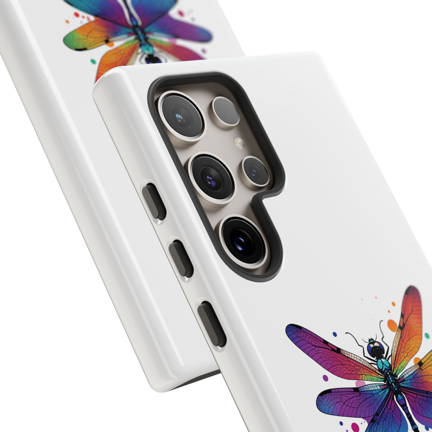 Vibrant Dragonfly Phone Case - Tough Protection with Colorful Design