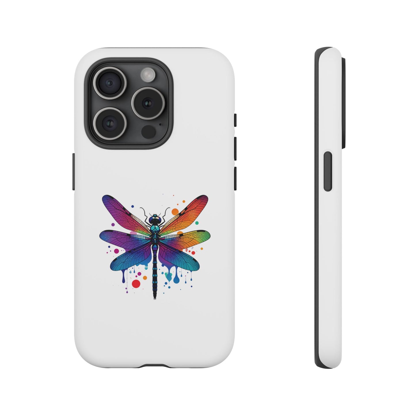Vibrant Dragonfly Phone Case - Tough Protection with Colorful Design