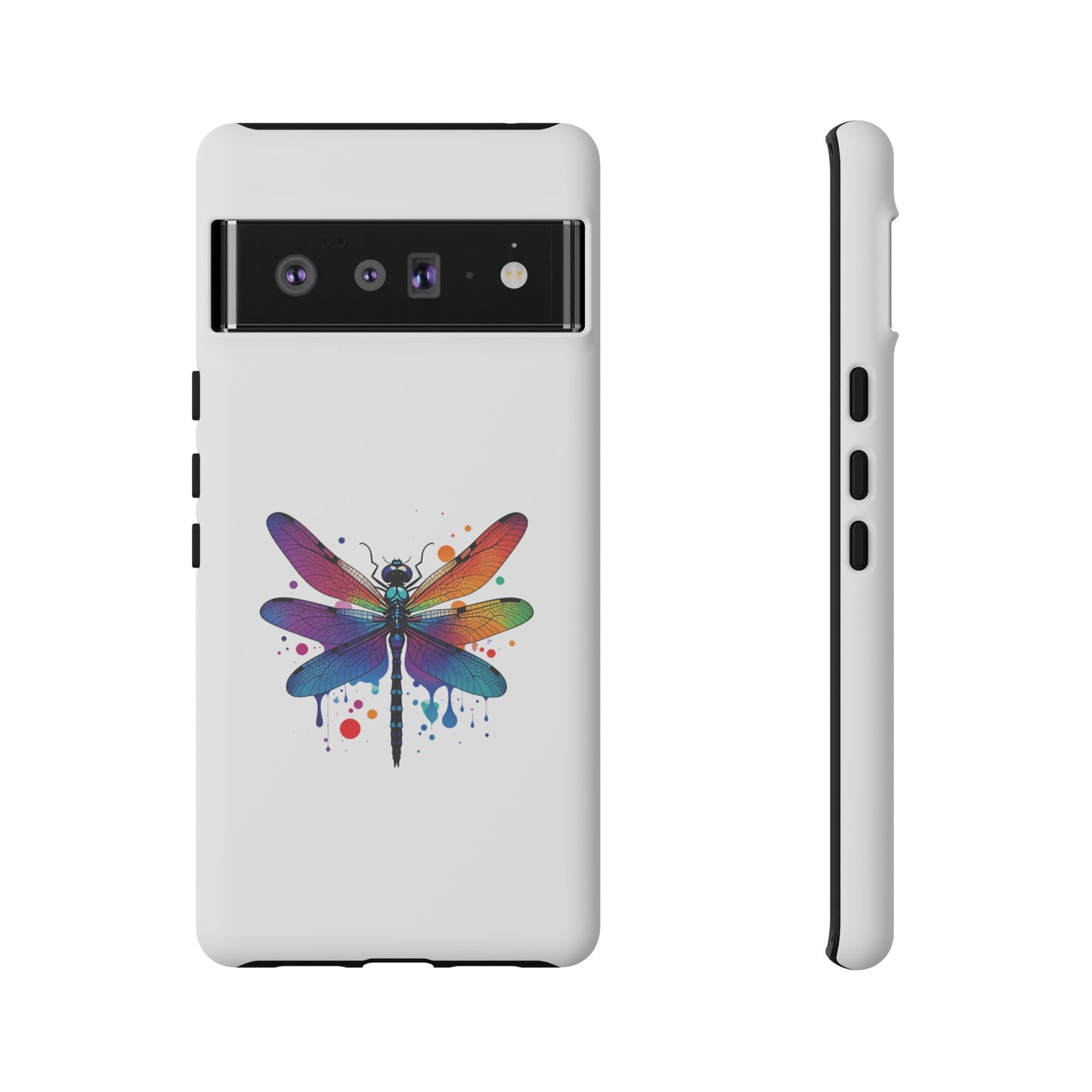 Vibrant Dragonfly Phone Case - Tough Protection with Colorful Design