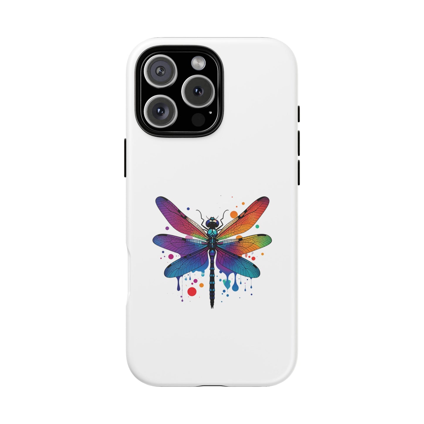 Vibrant Dragonfly Phone Case - Tough Protection with Colorful Design