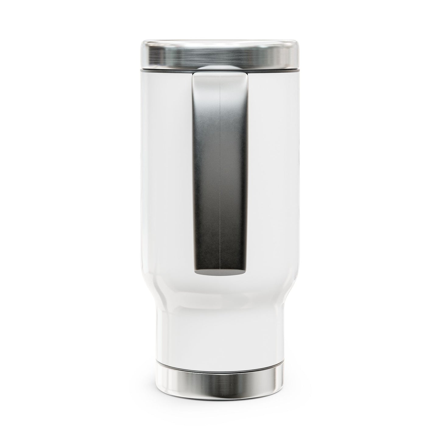 Personalized Stainless Steel Travel Mug with Handle - Gigi Joyce - 14oz