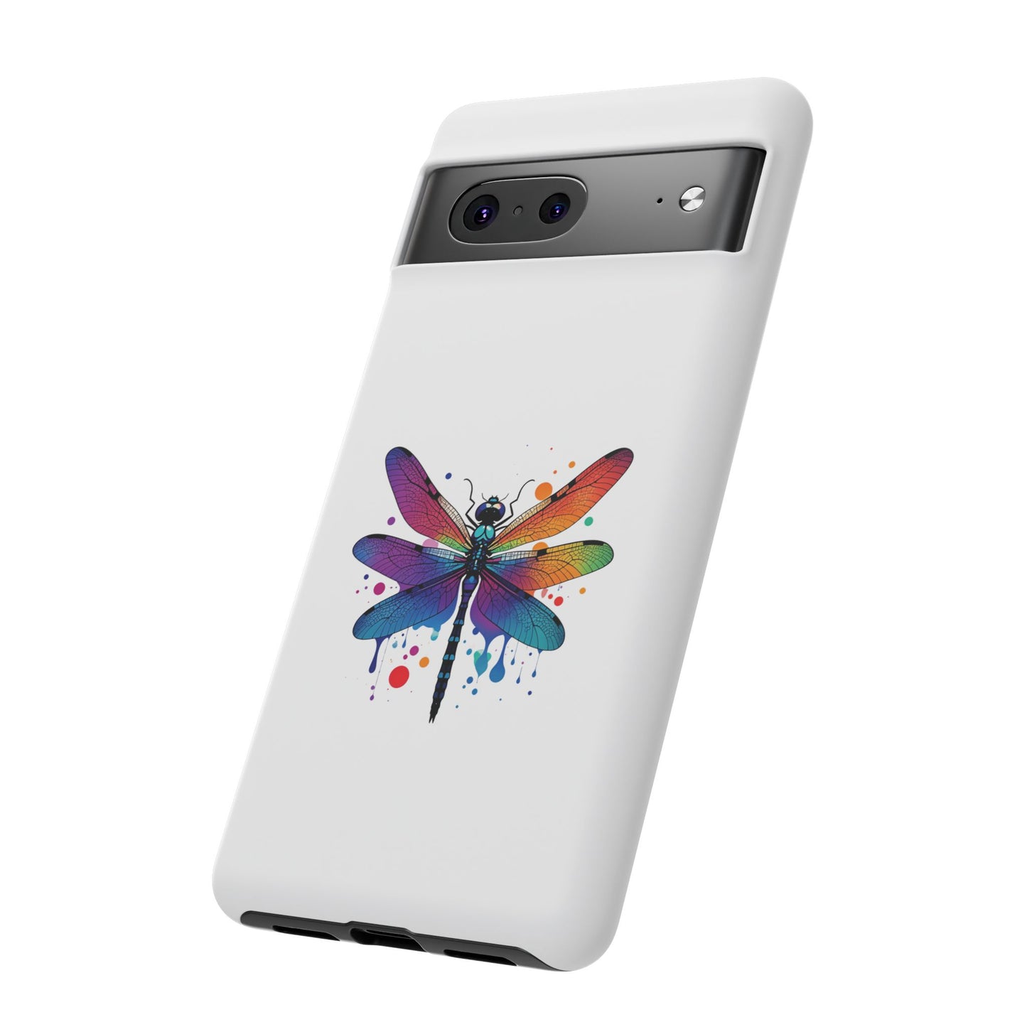 Vibrant Dragonfly Phone Case - Tough Protection with Colorful Design