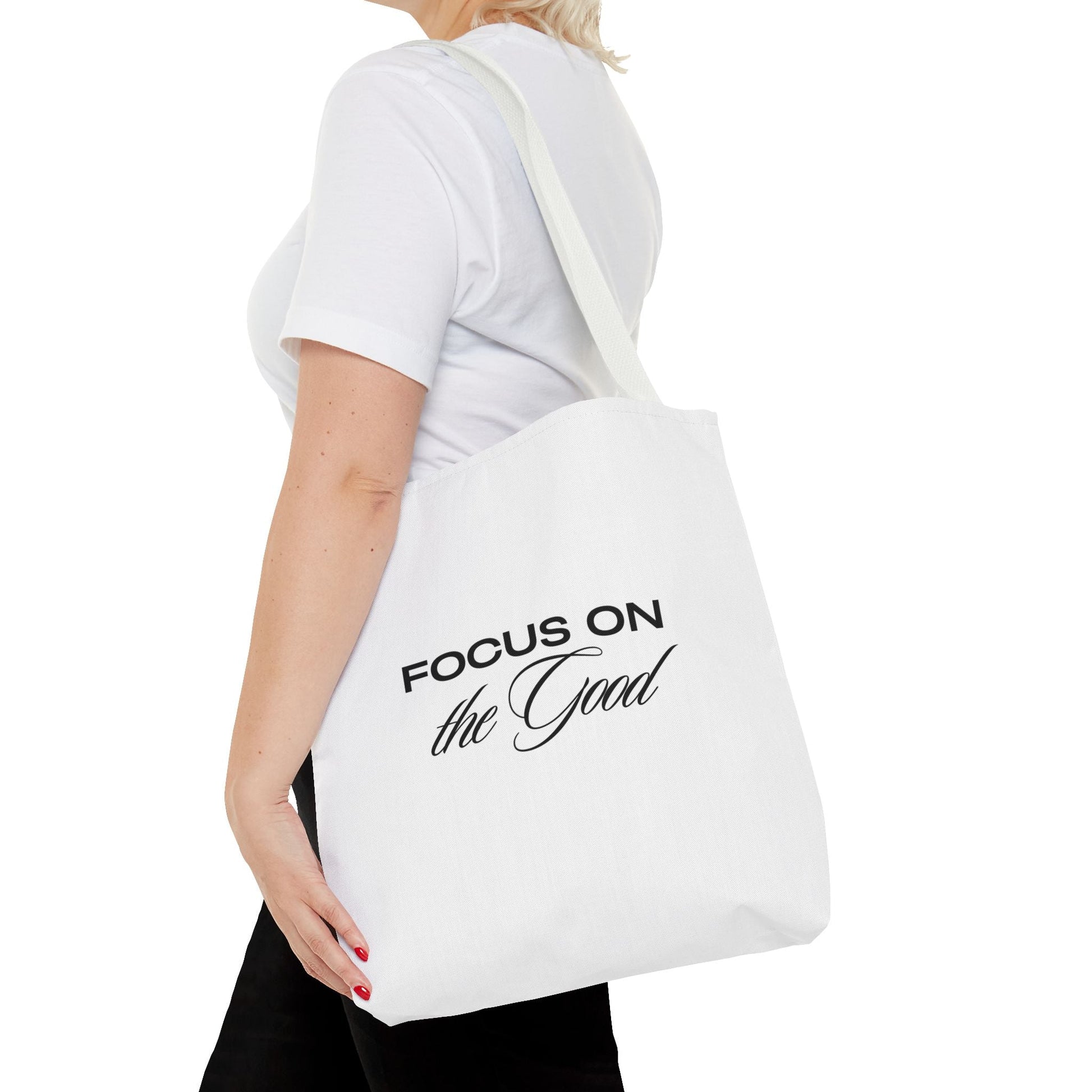 Motivational Tote Bag - Focus on the Good - Gigi Joyce's Hair Studio