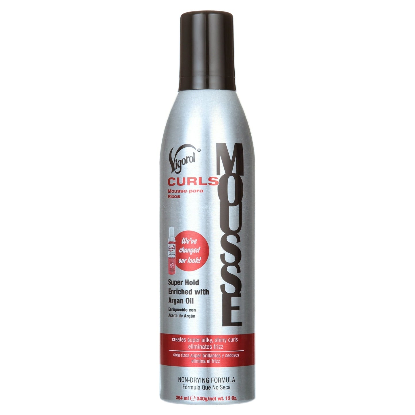 Vigorol Curling Mousse, 12 oz., Frizzy Hair Type, Moisturizing, Anti - Frizz, Unisex - Gigi Joyce's Hair Studio