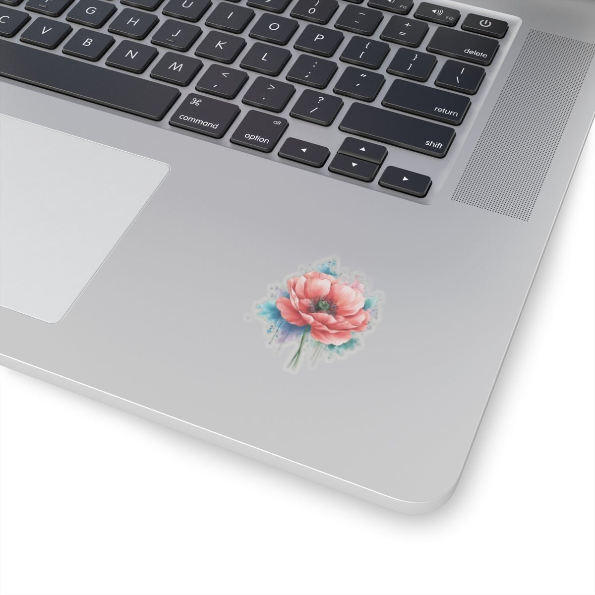 Watercolor Floral Kiss - Cut Stickers - Perfect for Laptops & Journals - Gigi Joyce's Hair Studio