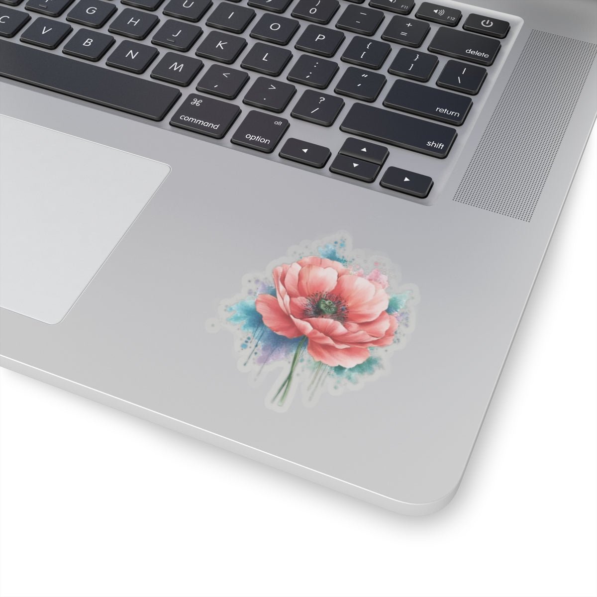 Watercolor Floral Kiss - Cut Stickers - Perfect for Laptops & Journals - Gigi Joyce's Hair Studio