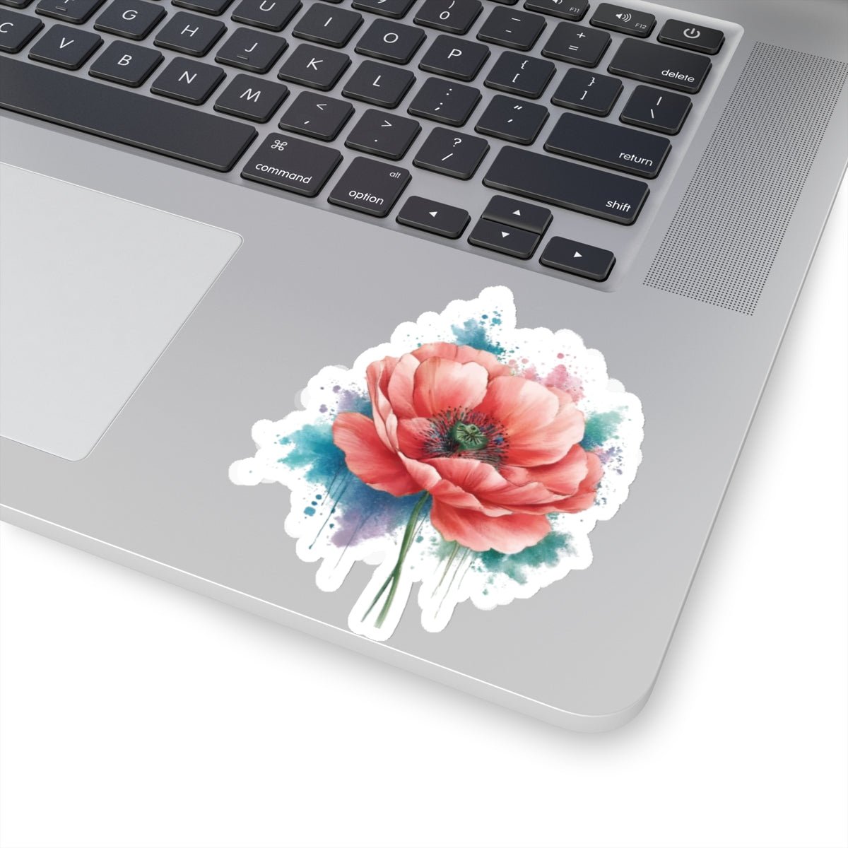 Watercolor Floral Kiss - Cut Stickers - Perfect for Laptops & Journals - Gigi Joyce's Hair Studio