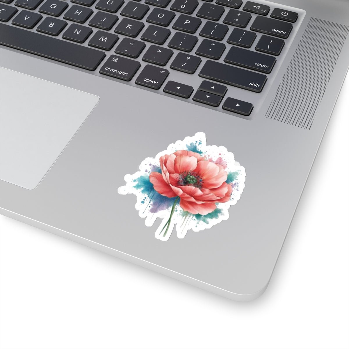 Watercolor Floral Kiss - Cut Stickers - Perfect for Laptops & Journals - Gigi Joyce's Hair Studio