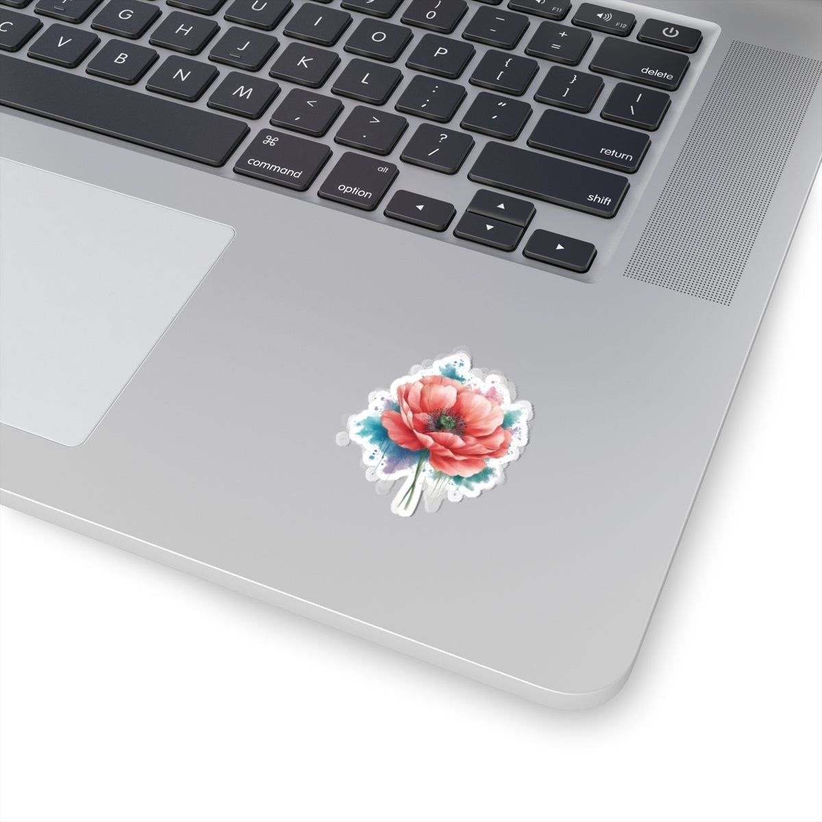 Watercolor Floral Kiss - Cut Stickers - Perfect for Laptops & Journals - Gigi Joyce's Hair Studio