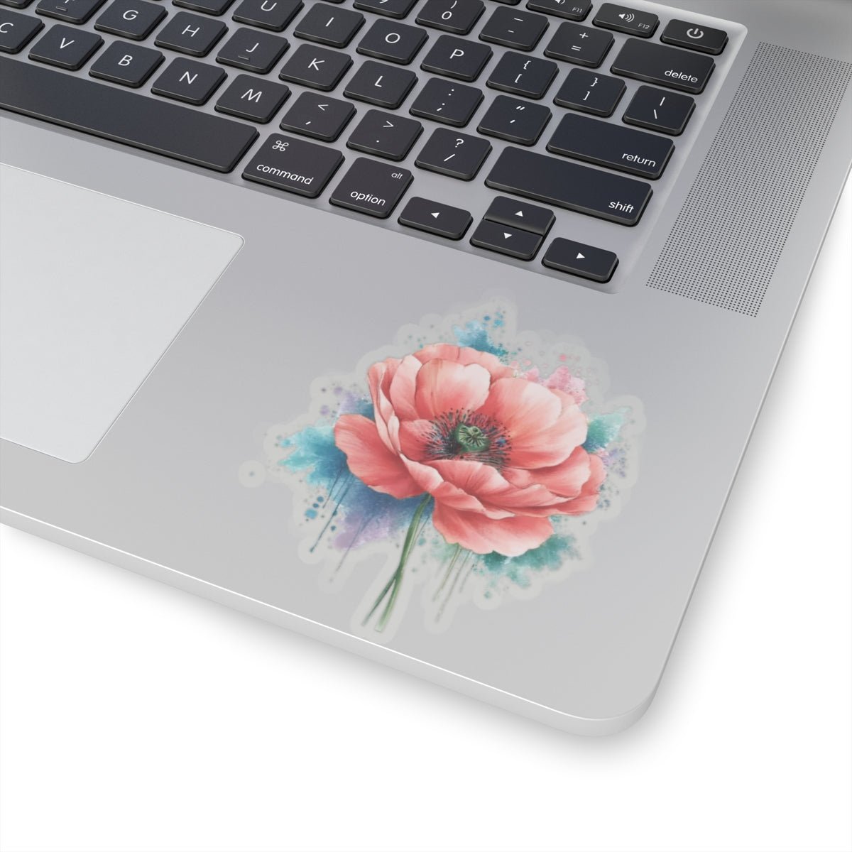 Watercolor Floral Kiss - Cut Stickers - Perfect for Laptops & Journals - Gigi Joyce's Hair Studio