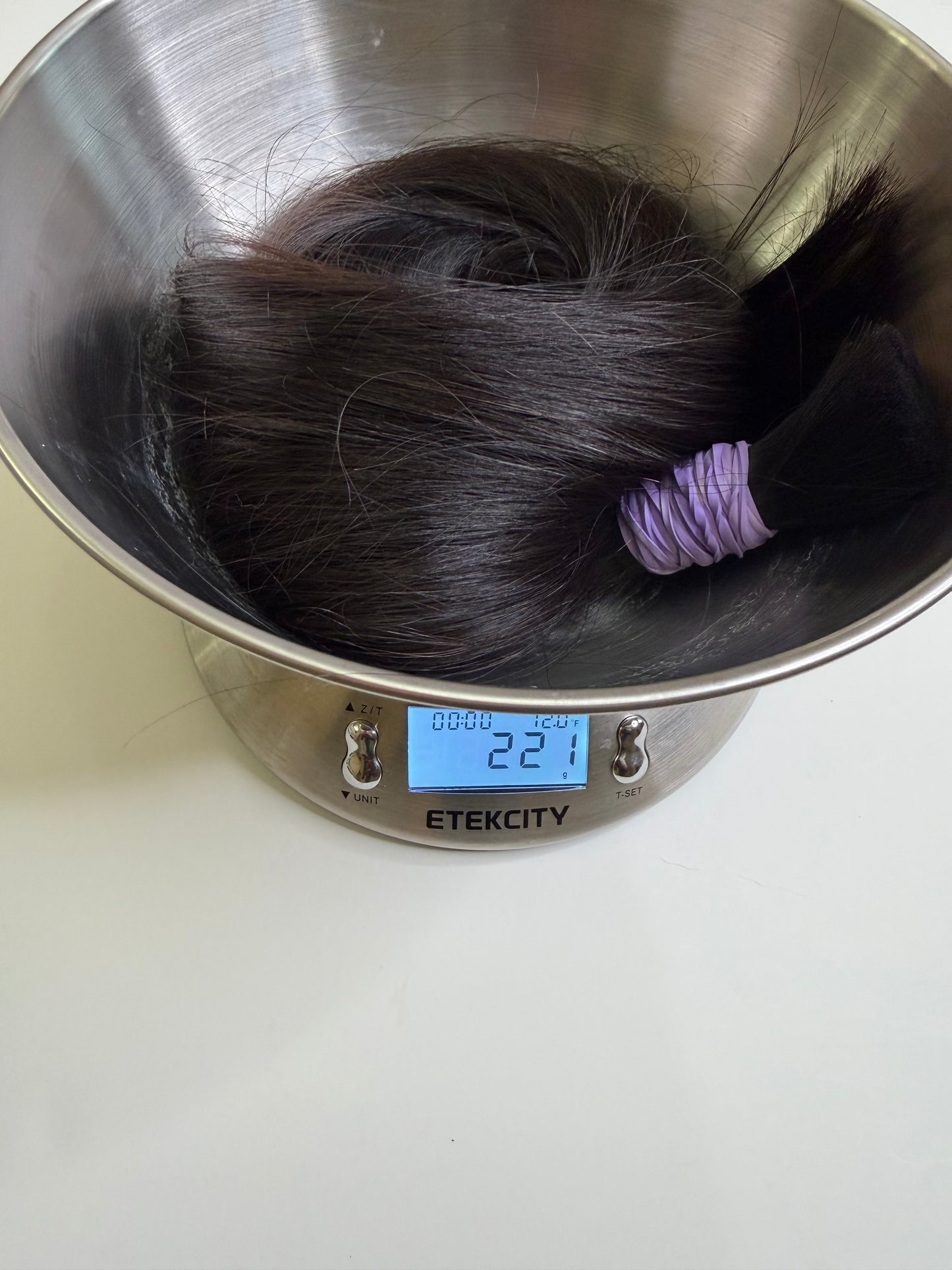 221g Premium 26" Natural Straight Human Hair Bulk Extensions