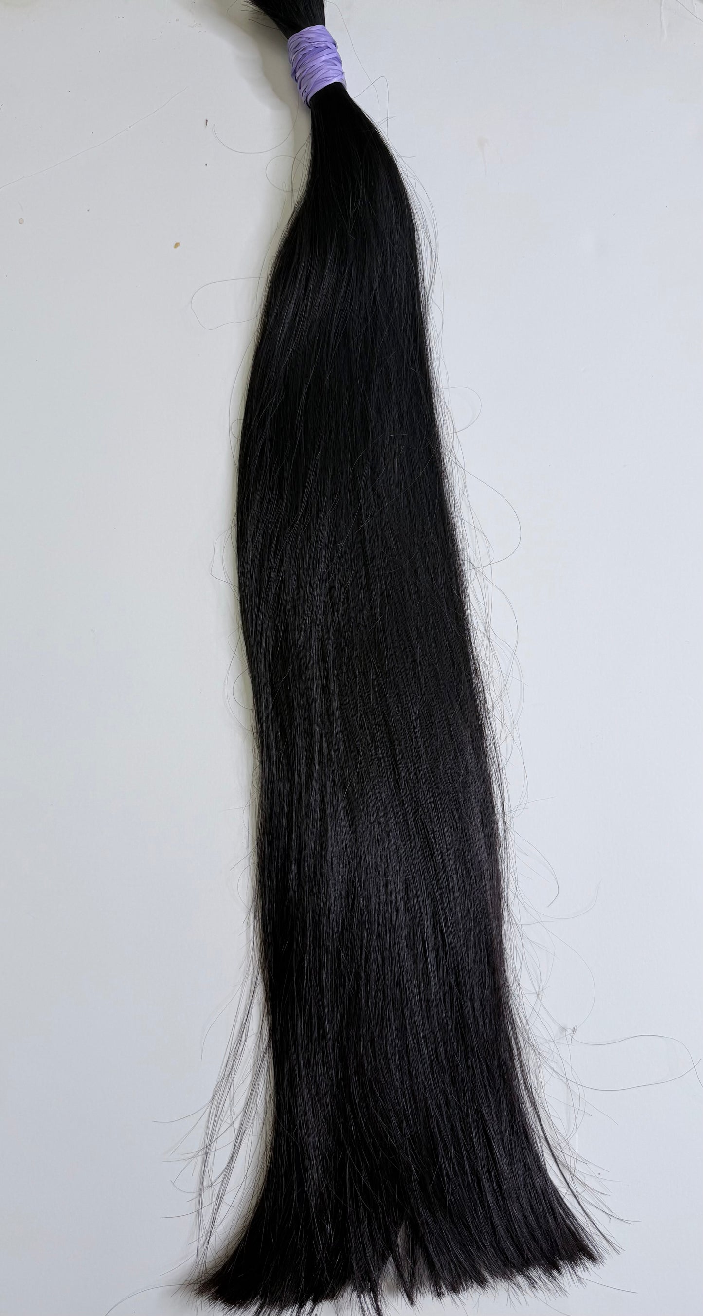 221g Premium 26" Natural Straight Human Hair Bulk Extensions