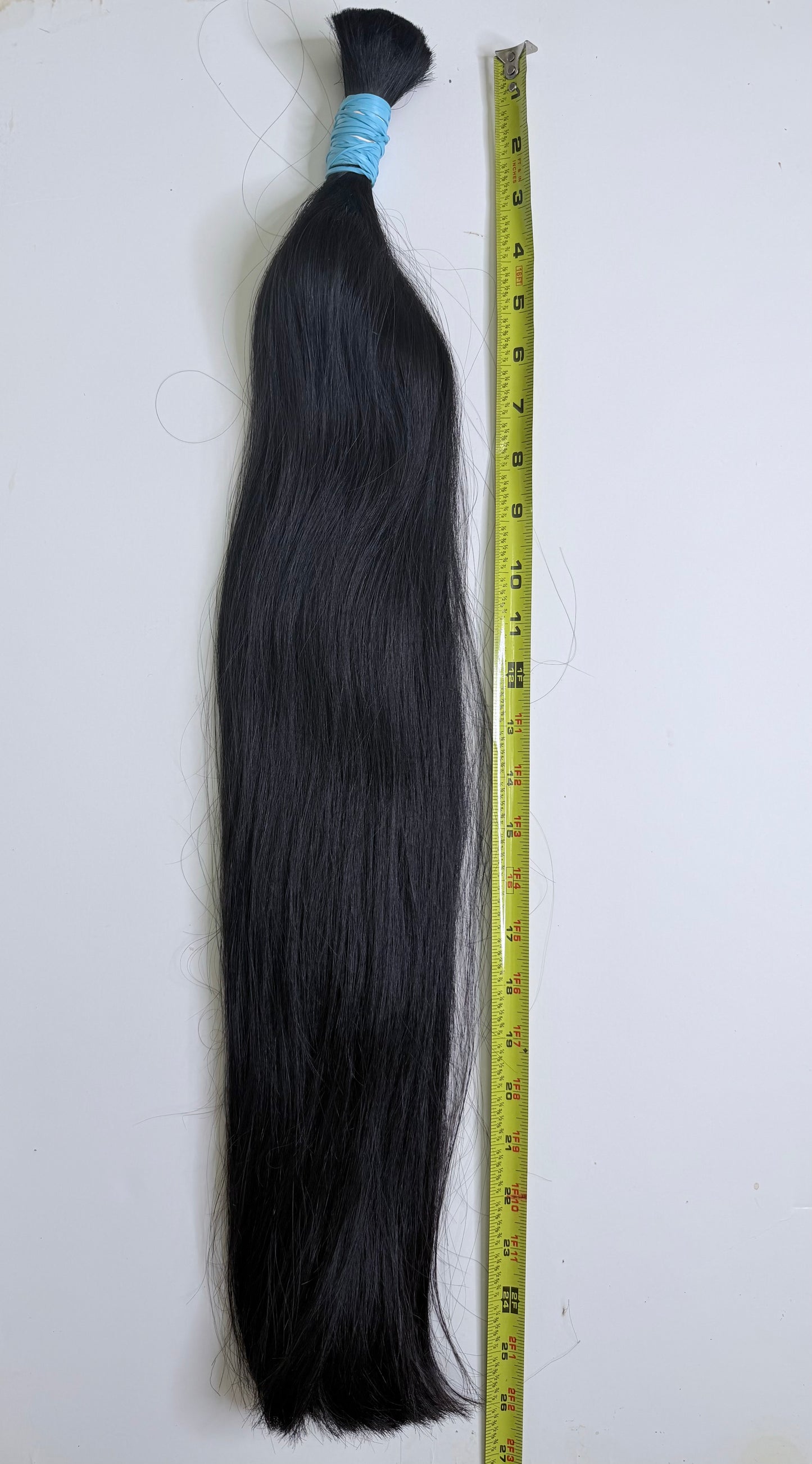 26" virgin Premium 100% Human Hair Bulk Extensions – Natural Straight – 195g, 230g & 240g