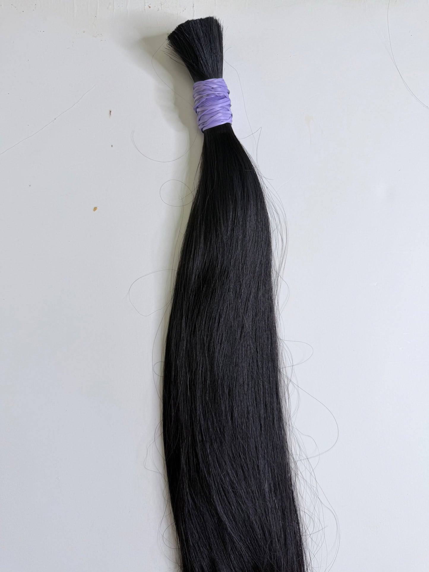221g Premium 26" Natural Straight Human Hair Bulk Extensions