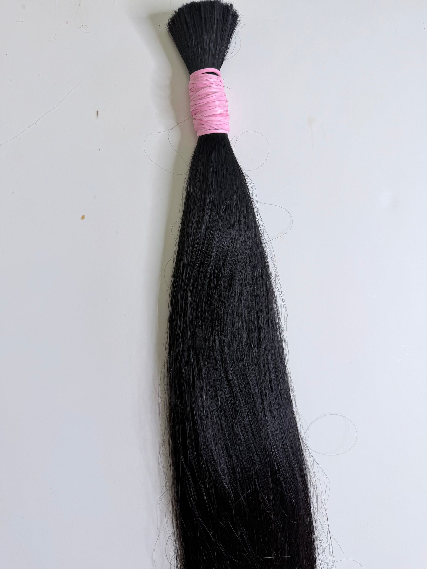 205g Premium 26" Natural Straight Human Hair Bulk Extensions