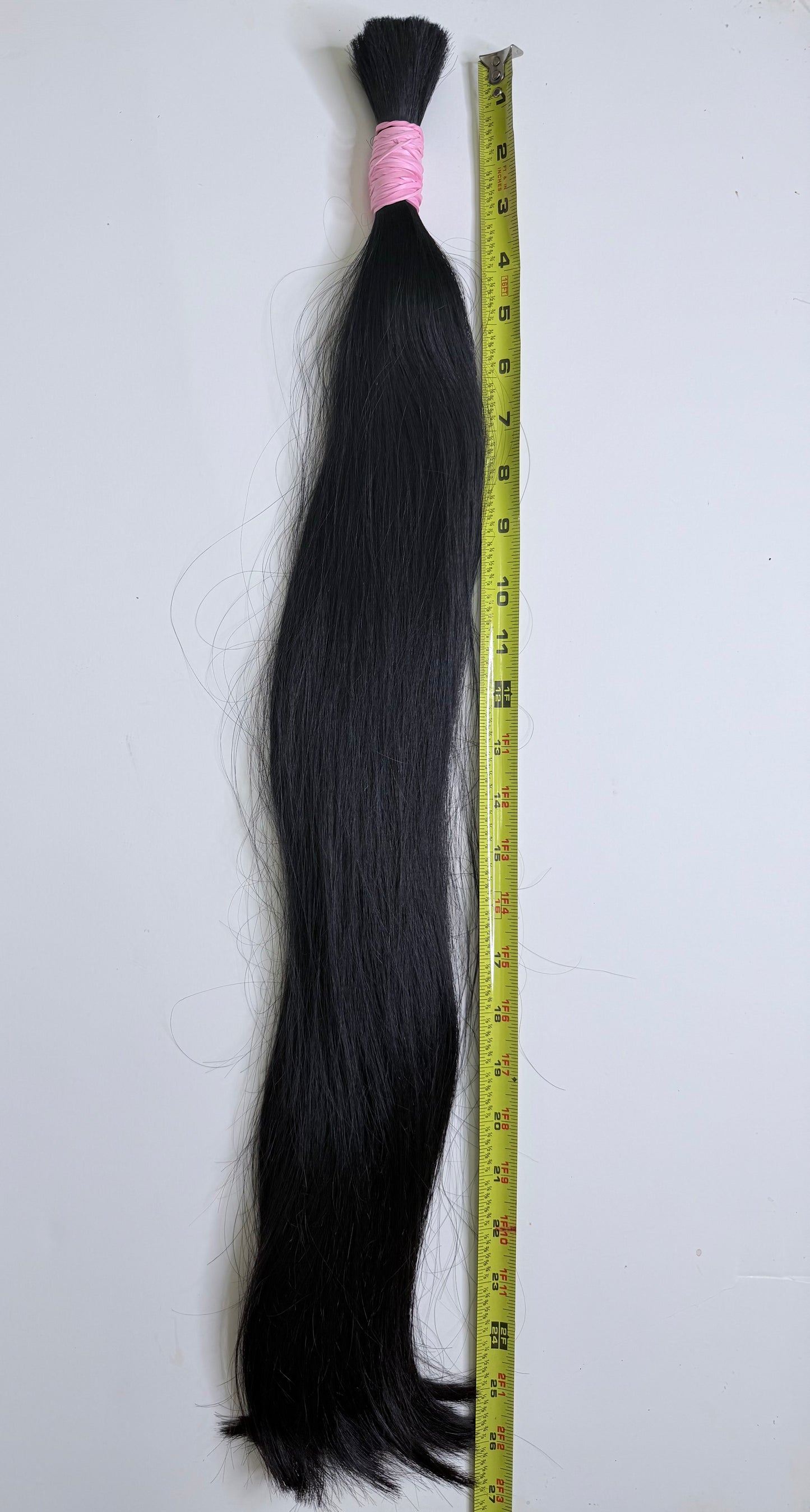 205g Premium 26" Natural Straight Human Hair Bulk Extensions