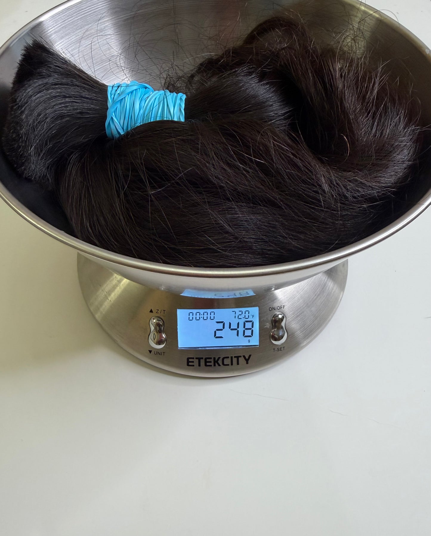 24" Premium Natural Wavy Human Hair Bulk Extensions – 248g & 252g