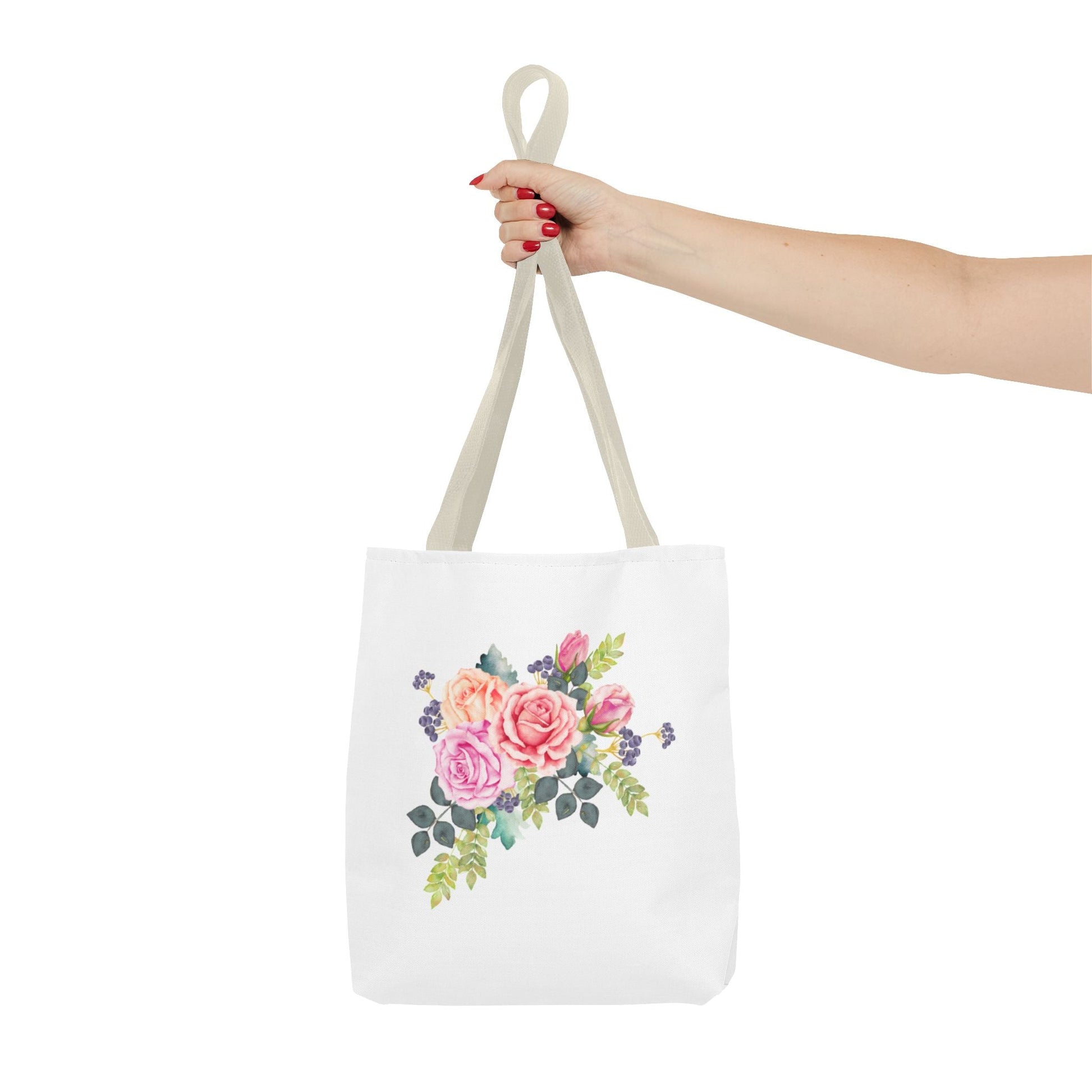 Floral Tote Bag - Elegant Flower Design for Everyday Use - Gigi Joyce's Hair Studio