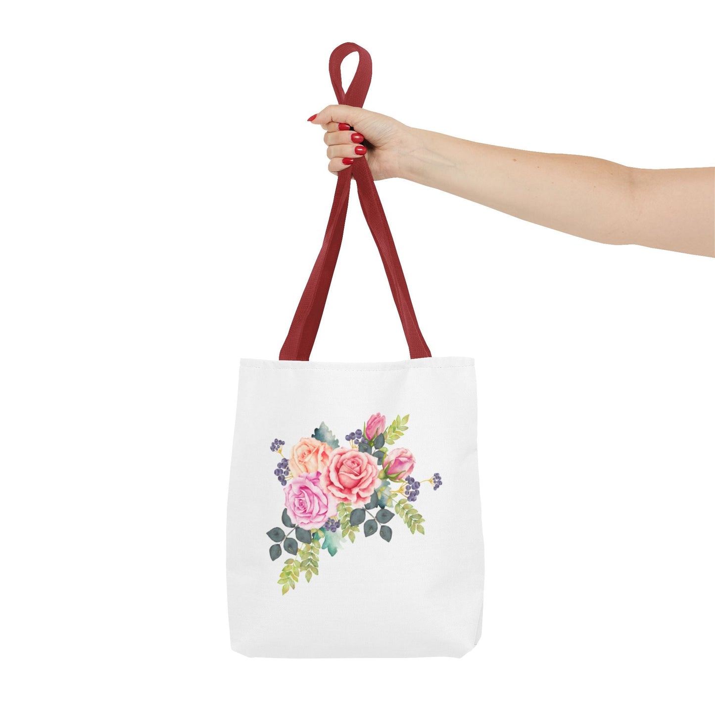 Floral Tote Bag - Elegant Flower Design for Everyday Use - Gigi Joyce's Hair Studio