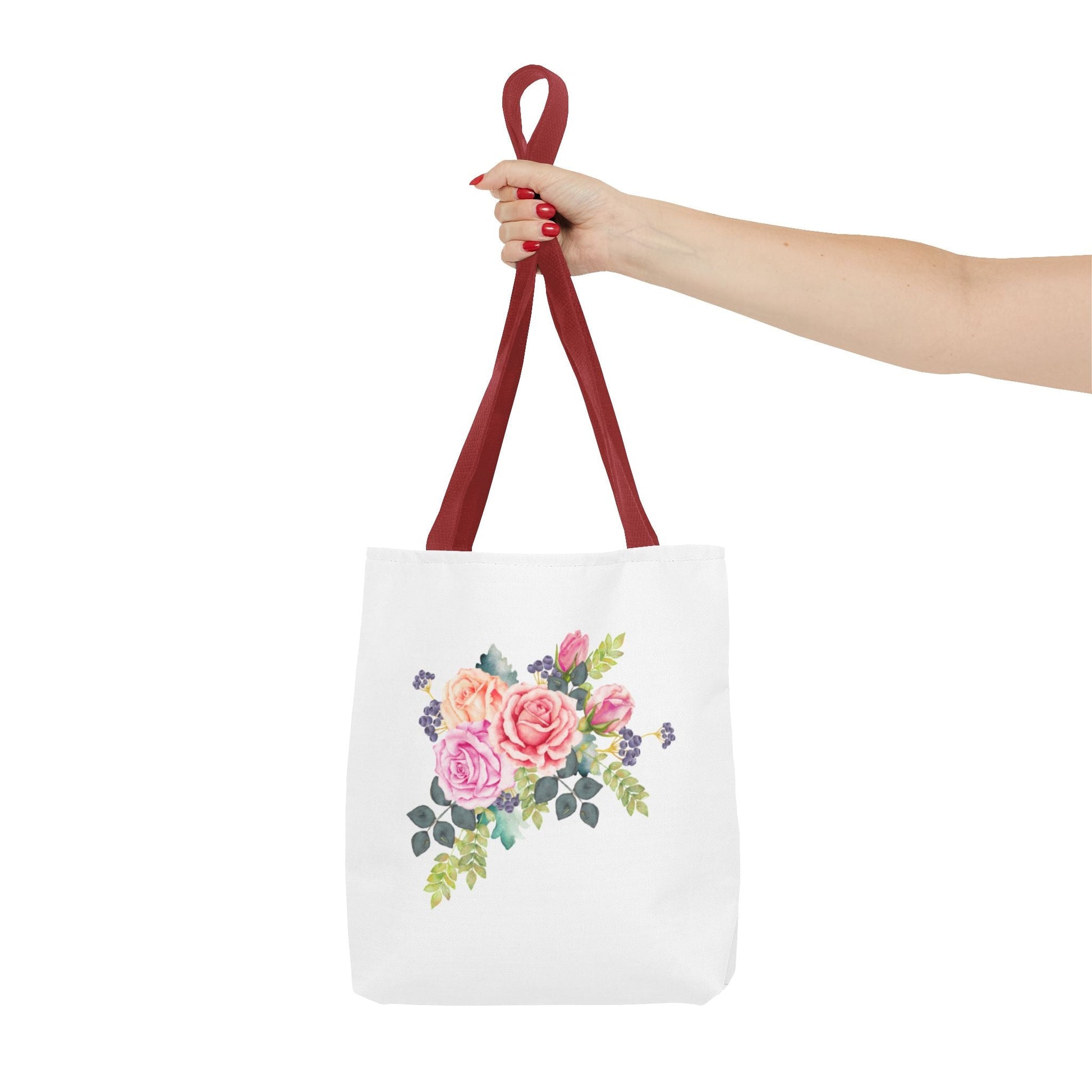 Floral Tote Bag - Elegant Flower Design for Everyday Use - Gigi Joyce's Hair Studio