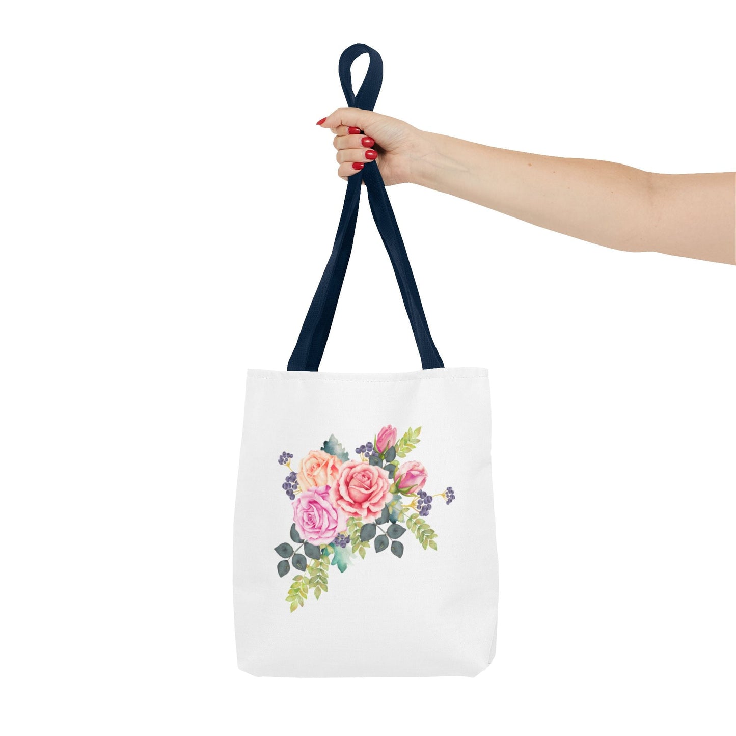 Floral Tote Bag - Elegant Flower Design for Everyday Use - Gigi Joyce's Hair Studio