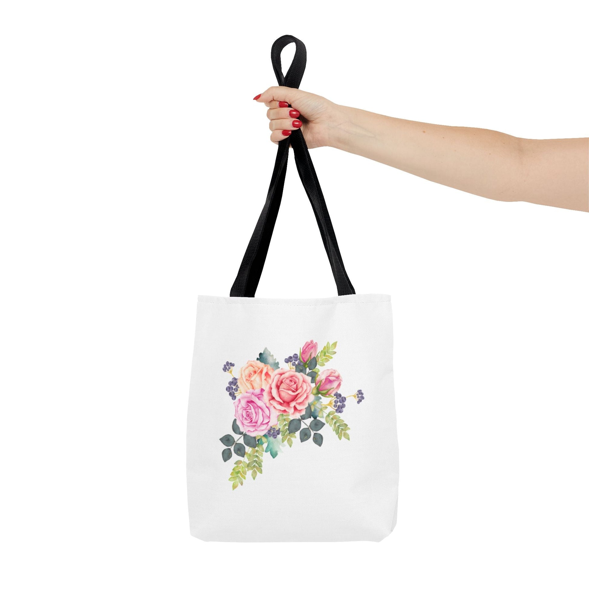 Floral Tote Bag - Elegant Flower Design for Everyday Use - Gigi Joyce's Hair Studio