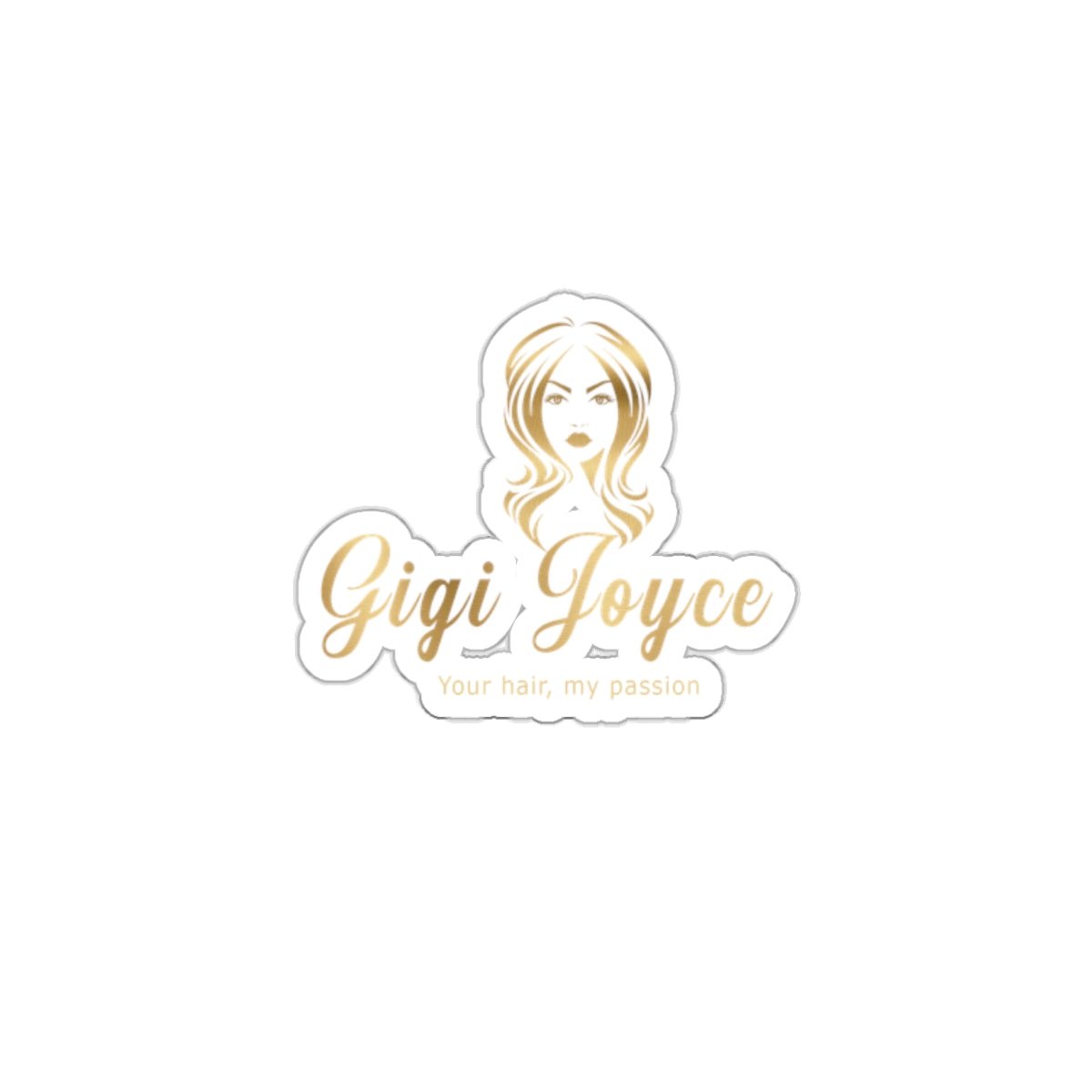 Kiss - Cut Stickers - Gigi Joyce's Hair Studio