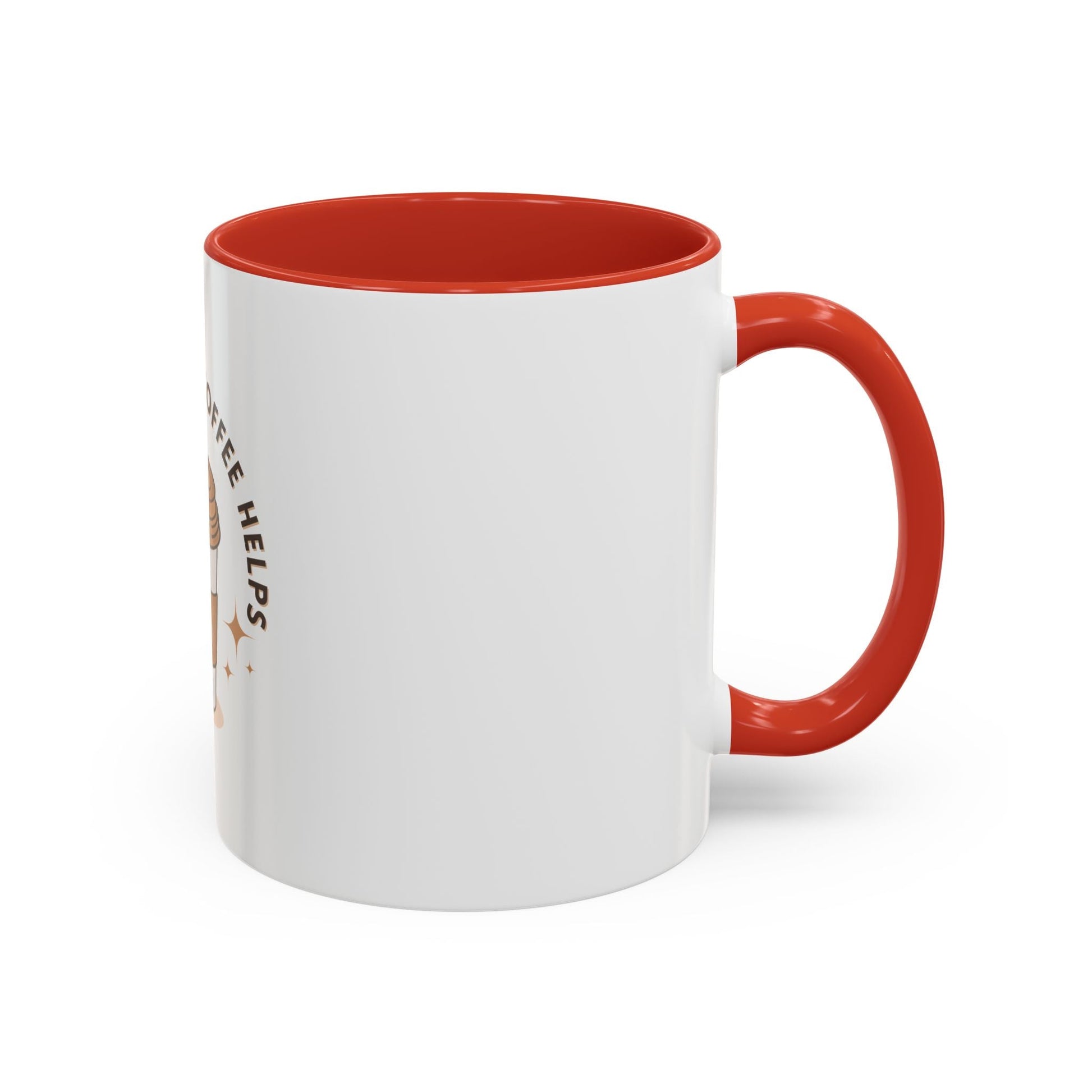 Life Happens Coffee Helps Accent Mug - Perfect Gift for Coffee Lovers - Gigi Joyce's Hair Studio