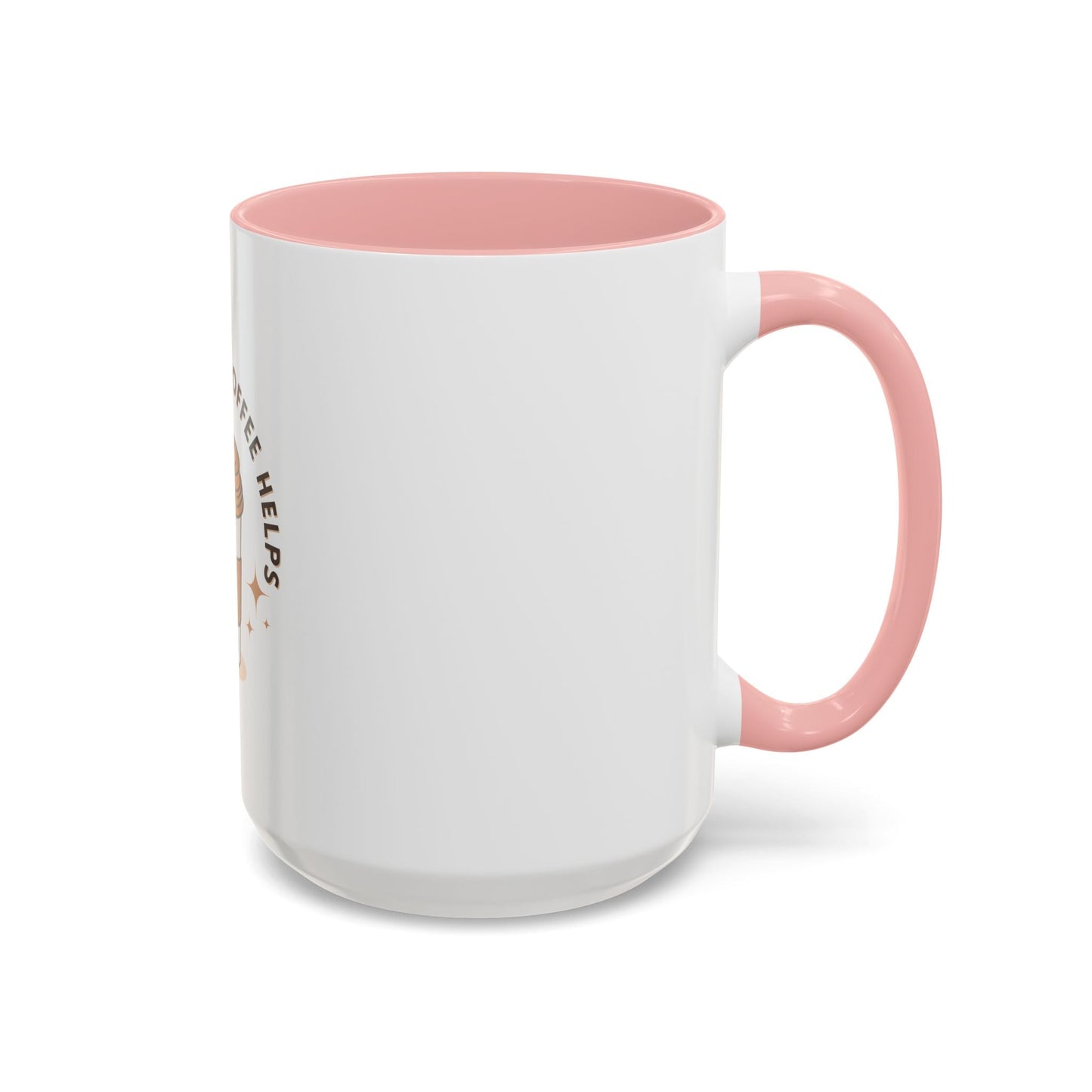 Life Happens Coffee Helps Accent Mug - Perfect Gift for Coffee Lovers - Gigi Joyce's Hair Studio