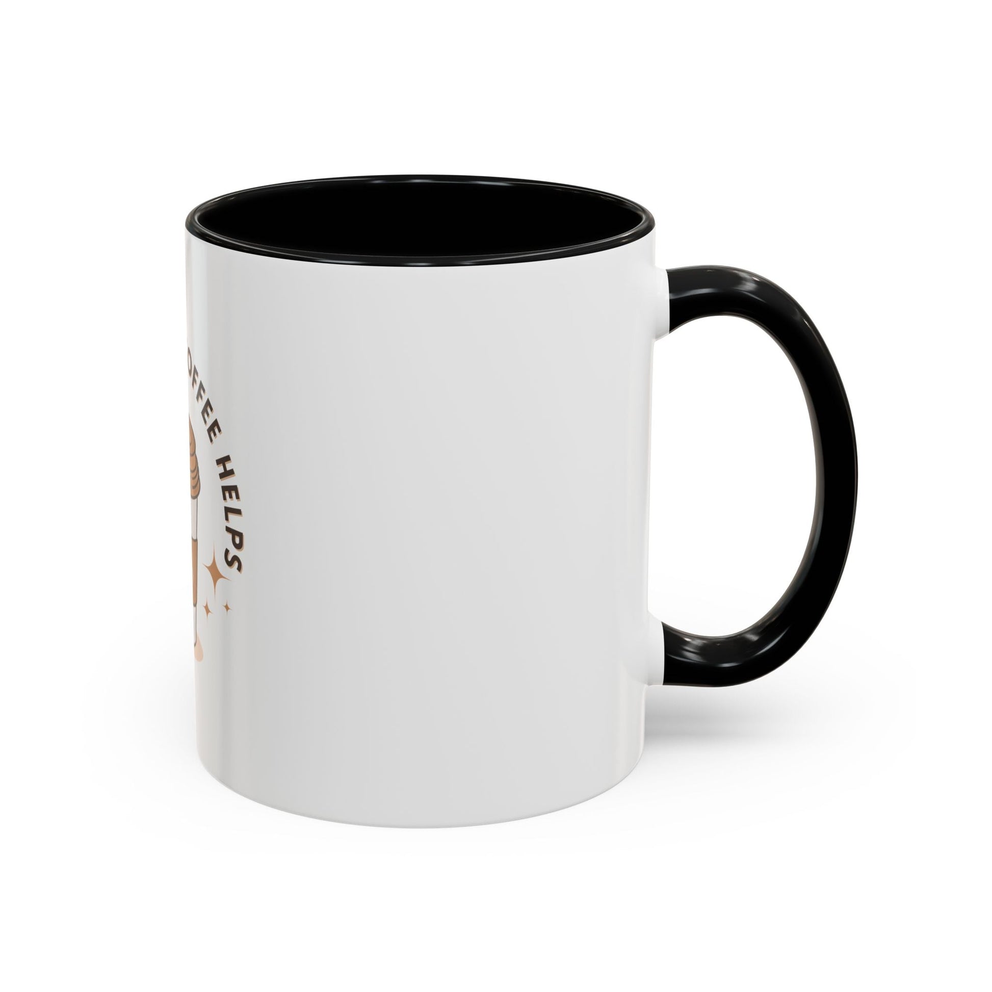 Life Happens Coffee Helps Accent Mug - Perfect Gift for Coffee Lovers - Gigi Joyce's Hair Studio