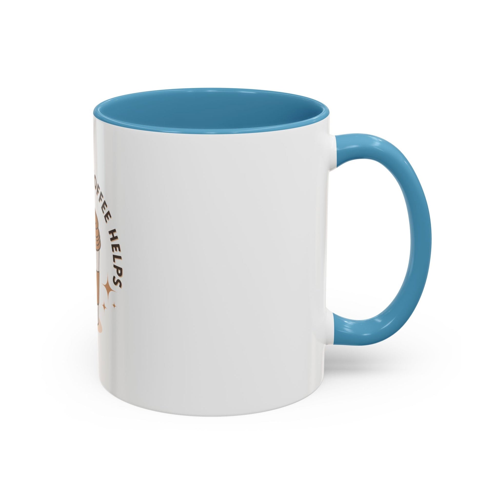 Life Happens Coffee Helps Accent Mug - Perfect Gift for Coffee Lovers - Gigi Joyce's Hair Studio