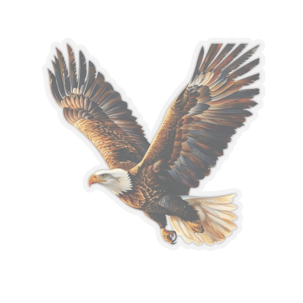 Majestic Eagle Kiss - Cut Stickers - Perfect for Nature Lovers & Adventurers - Gigi Joyce's Hair Studio