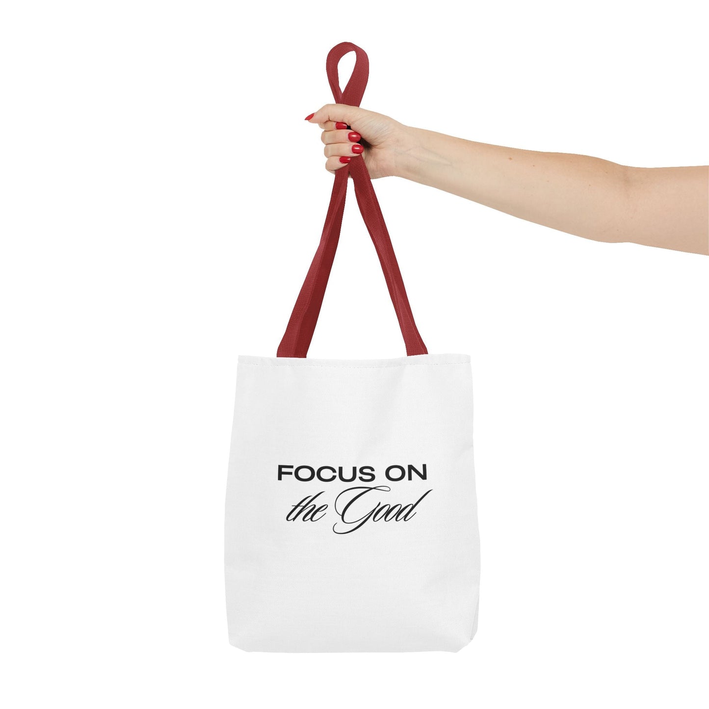 Motivational Tote Bag - Focus on the Good - Gigi Joyce's Hair Studio