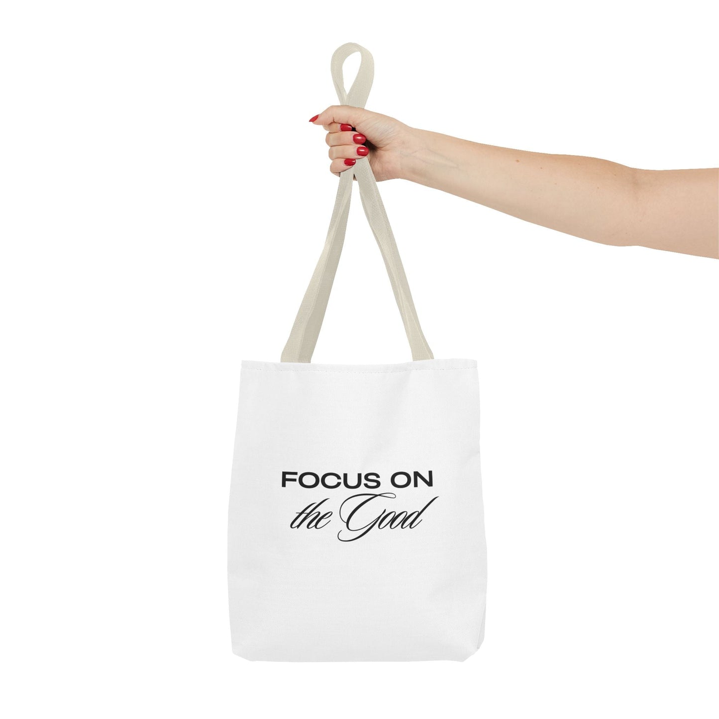 Motivational Tote Bag - Focus on the Good - Gigi Joyce's Hair Studio